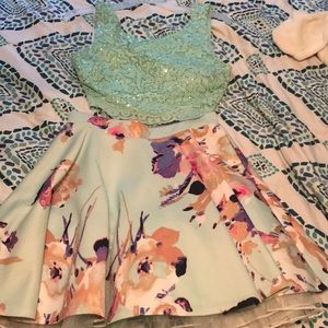 Two piece dress